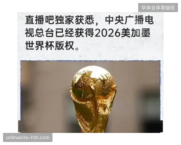 三年内区域性版权分包模式将填补世界杯顶级授权的覆盖缺口